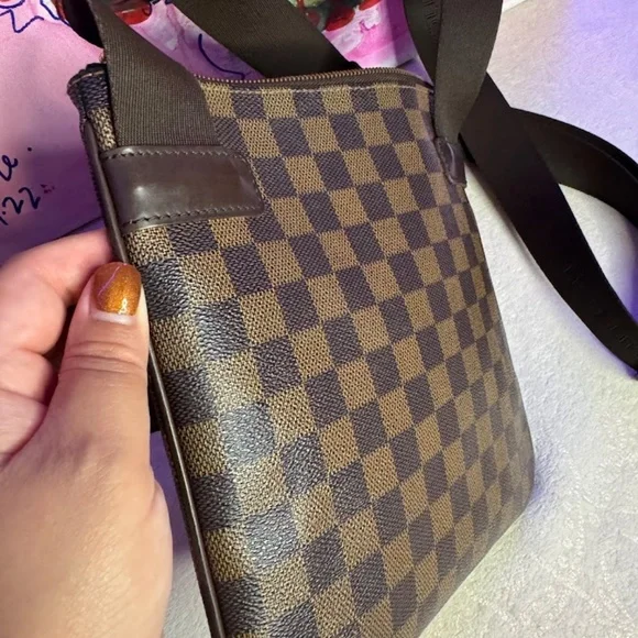 Louis Vuitton Monogram Damier Pochette Melville Crossbody